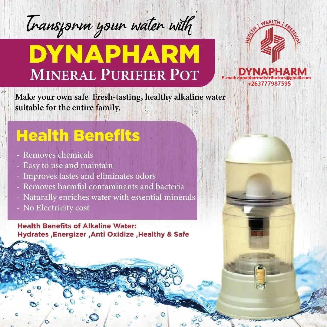 DYNAPHARM MINERAL WATER POT PURIFIER
