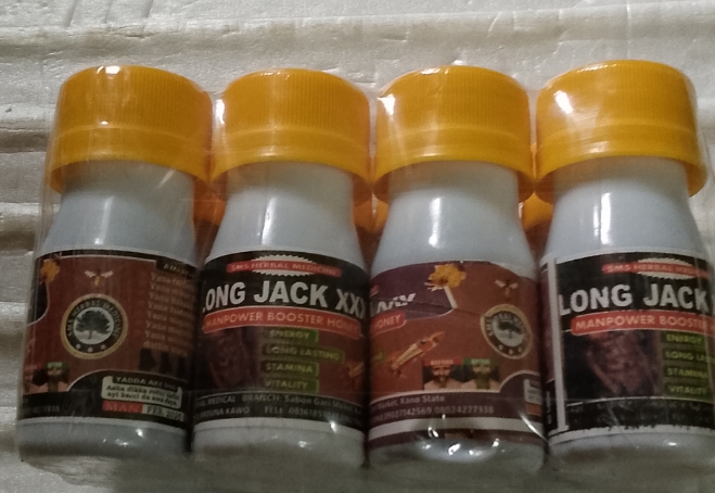 Longjack XXXL Manpower Booster Honey for Penis Enlargement -8bottles