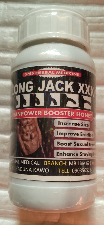 Longjack XXXL Manpower Booster Honey for Penis Enlargement -250ml