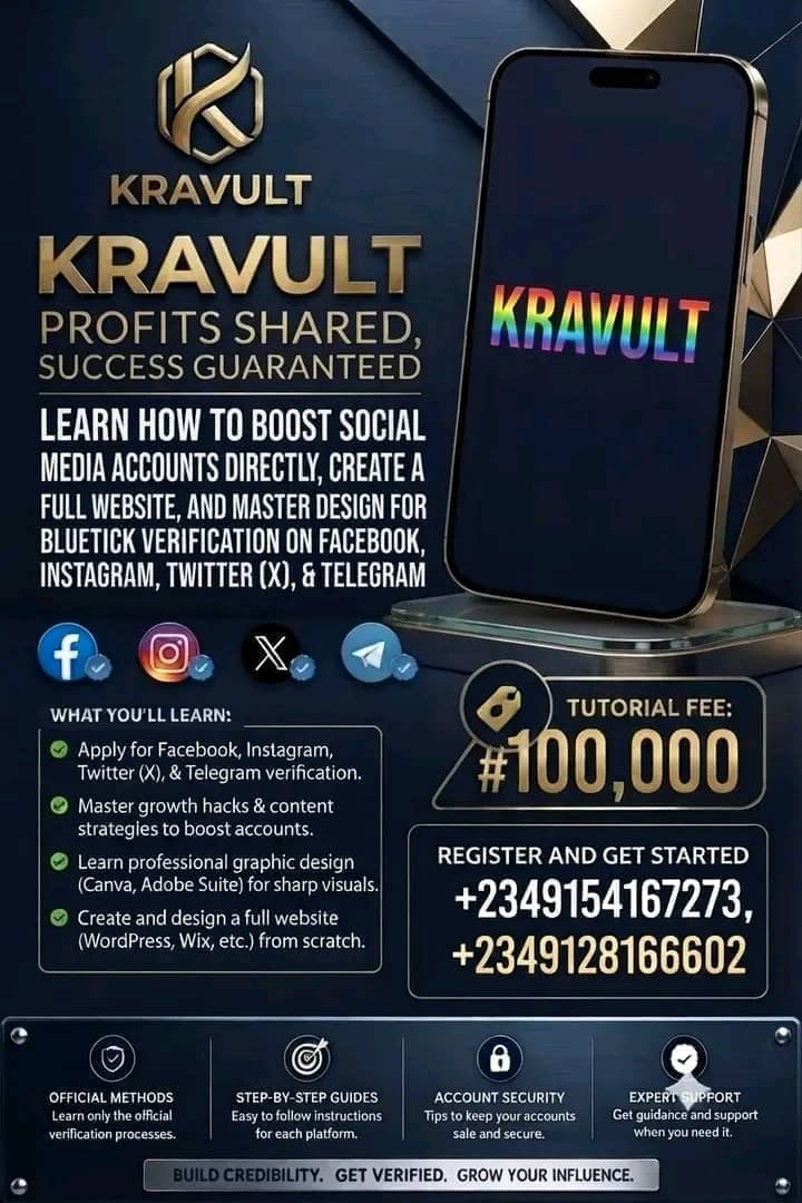 Web Design & Digital Skills Training in Nigeria | Kravult